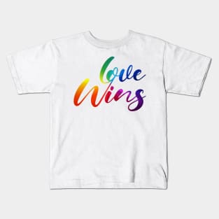 Love Wins Kids T-Shirt